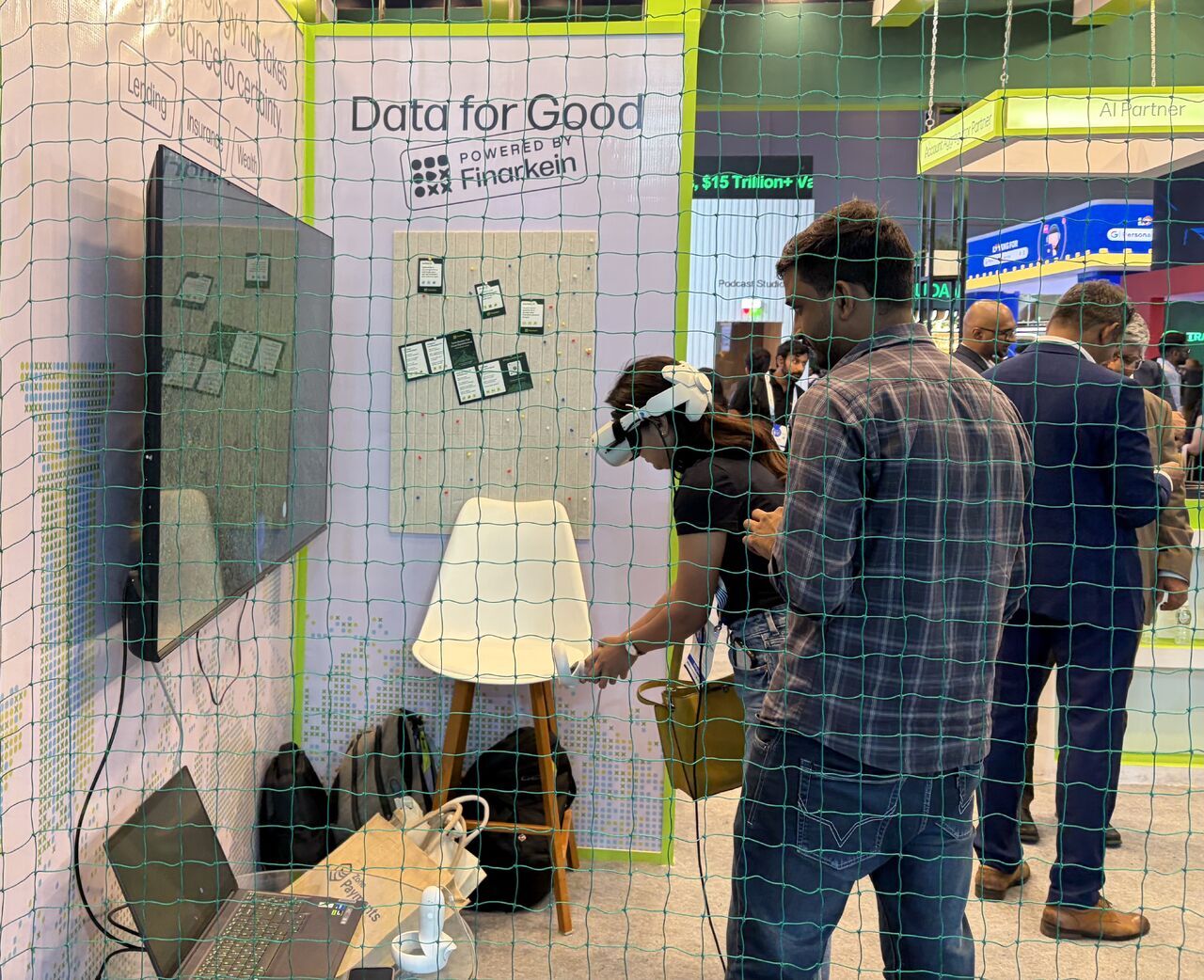 GFF 2025 booth - VR demo